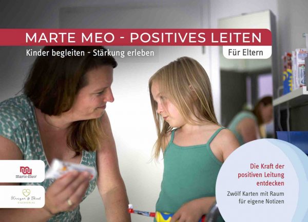 Marte Meo Elternkarten Titelbild "Die Kraft der positiven Leitung