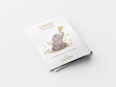 Elefanten Postkarten